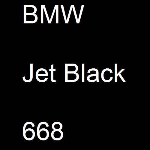 BMW, Jet Black, 668.